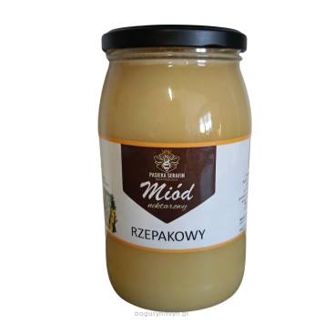 Miód RZEPAKOWY ( zbiór 2025) - 1200g - PASIEKA SERAFIN