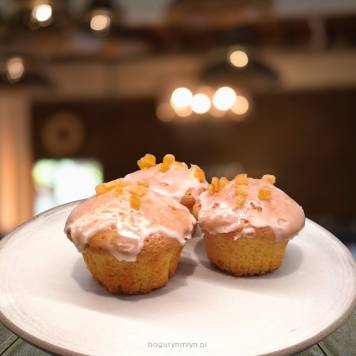 Mufinki orkiszowe pomarańczowe- mieszanka do wypieku - 1kg