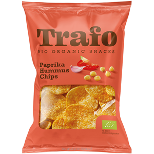 Chipsy z ciecierzycy paprykowo-czosnkowe BIO 75g - TRAFO