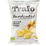 Chipsy ziemniaczane cienko krojone z solą morską BIO 125g - TRAFO