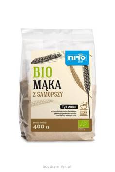 Mąka pełnoziarnista z samopszy 400g BIO 