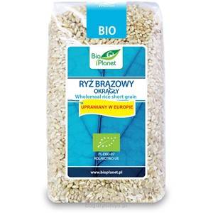 Ryż brązowy okrągły 500g BIO BioPlanet